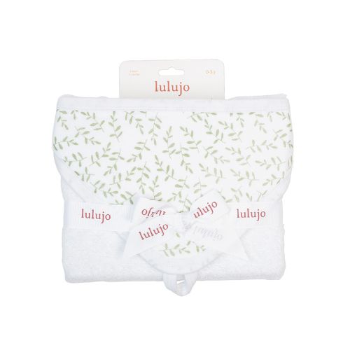 Lulujo - Hooded Towel- Greenery