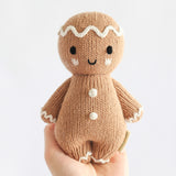 cuddle+kind - Christmas Baby Animal Collection - Baby Gingerbread - Icing White