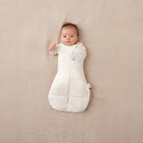 ergoPouch - Organic Winter Cocoon Swaddle Sleeping Bag - Oatmeal - 2.5 TOG