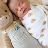 Lulujo - Muslin Swaddle - Highland Cows