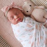 Lulujo - Muslin Swaddle - Pigs