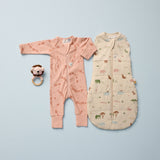 ergoPouch - Organic Winter Cocoon Swaddle Sleeping Bag - Savannah - 2.5 TOG