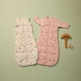 ergoPouch - Organic  Winter Jersey Sleeping Bag - Elephant Parade - 3.5 TOG