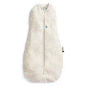 ergoPouch - Organic All Year Cocoon Swaddle Sleeping Bag - Oatmeal - 1.0 TOG