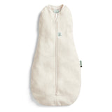 ergoPouch - Organic Summer Cocoon Swaddle Sleeping Bag - Oatmeal - 0.2 TOG