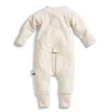 ergoPouch - Organic Layers Long Sleeve Babygrow - Oatmeal - Mild 0.2 TOG