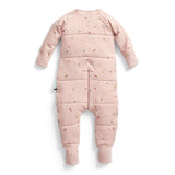 ergoPouch - Organic Winter Long Sleeved Sleep Onesie - Daisies - 2.5 TOG