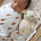 Lulujo - Muslin Swaddle - Highland Cows