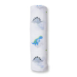 Lulujo - Large Muslin Swaddle - Prehistoric Pals