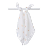 Lulujo - Muslin Security Comforter Blanket - Daisies 2 Pack