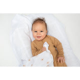 Lulujo - Muslin Security Comforter Blanket - Daisies 2 Pack