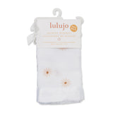 Lulujo - Muslin Security Comforter Blanket - Daisies 2 Pack