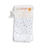 Lulujo - Muslin Security Comforter Blanket - Stars 2 Pack