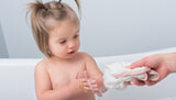 Lulujo - Washcloth - Peaches , White & Strawberries 3 Pack