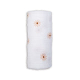 Lulujo - Muslin Swaddle - Daisies