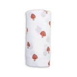 Lulujo - Muslin Swaddle - Mushroom