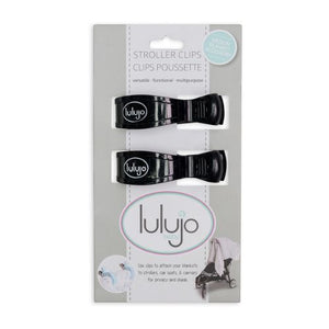 Lulujo - Stroller clips - Black 2 Pack