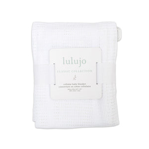 Lulujo - Cellular Blankets - White