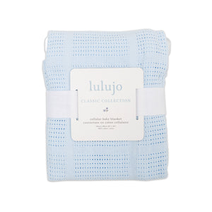 Lulujo - Cellular Blankets - Blue