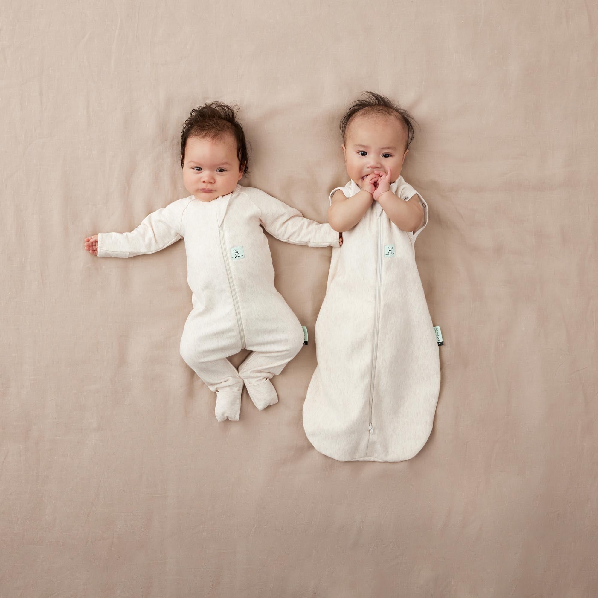 thumbnail interactive-video image 1 of ErgoPouch Long Sleeve Layer 0.2 Tog - Sleep Tight Babies 1 of 10