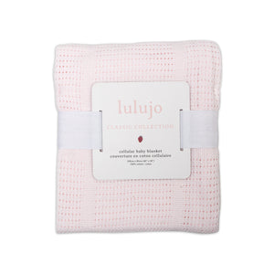 Lulujo - Cellular Blankets - Pink