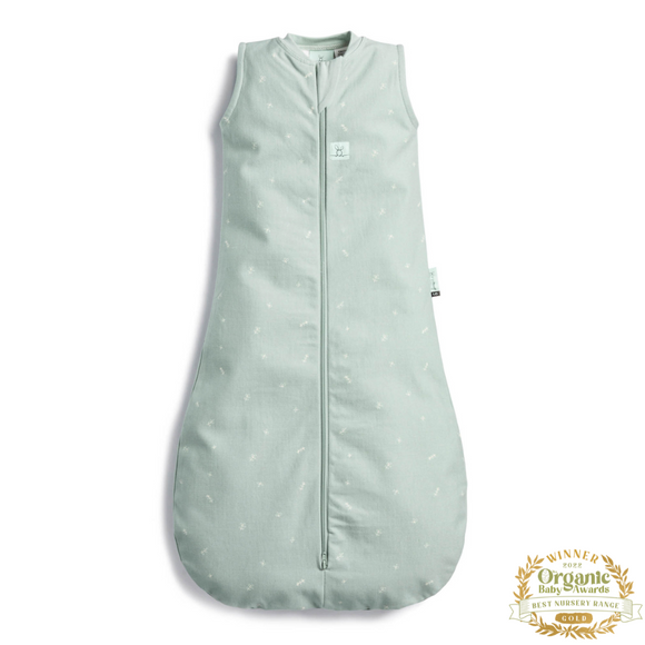 ergoPouch - Organic All Year Jersey Sleeping Bag - Sage - 1.0 TOG