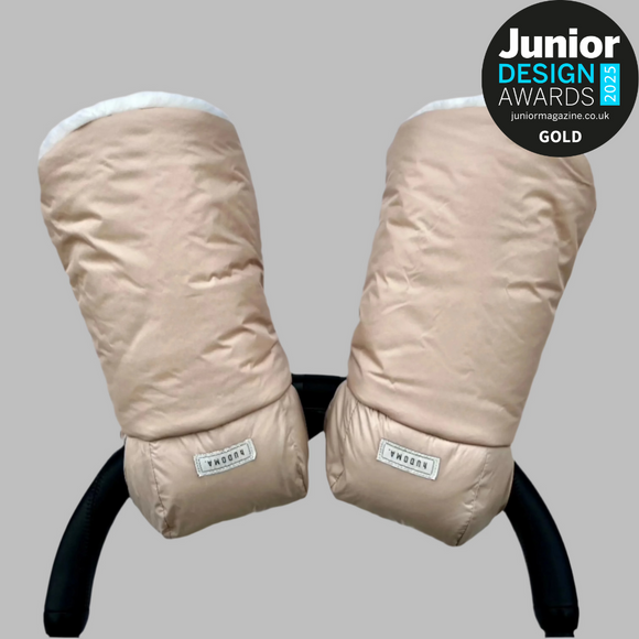 hUDOMA - Pram Gloves - Brooklyn Beige