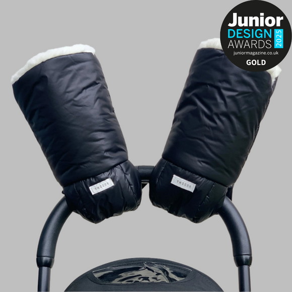 hUDOMA - Pram Gloves - Chelsea Black