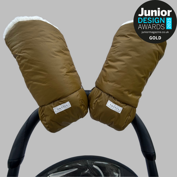hUDOMA - Pram Gloves - Greenwich Green