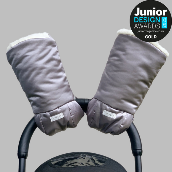 hUDOMA - Pram Gloves - SoHo Silver
