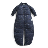 ergoPouch - Organic Winter Long Sleeved 2 in 1 Sleeping Suit Bag - Hedgehog - 2.5 TOG