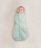 ergoPouch - Organic Winter Cocoon Swaddle Sleeping Bag - Sage - 2.5 TOG