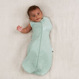 ergoPouch - Organic Summer Cocoon Swaddle Sleeping Bag - Sage - 0.2 TOG