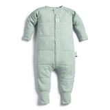 ergoPouch - Organic Winter Long Sleeved Sleep Onesie - Sage - 2.5 TOG