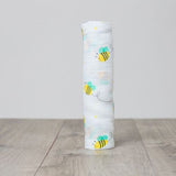 Lulujo - Large Muslin Swaddle - Bumbling Bee