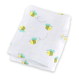 Lulujo - Large Muslin Swaddle - Bumbling Bee