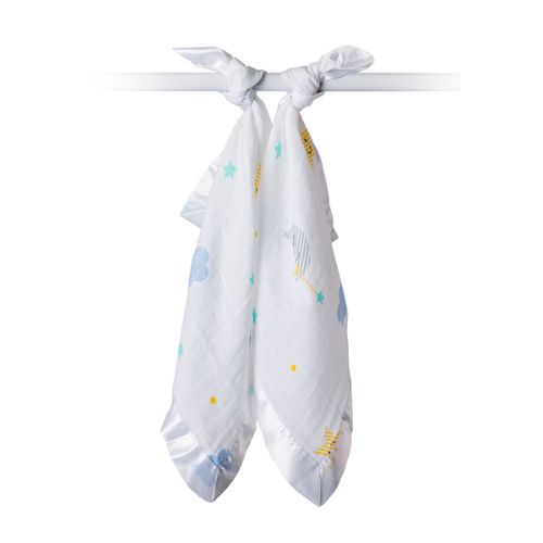 Lulujo - Muslin Security Comforter Blanket - Dreamland 2 Pack
