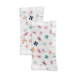 Lulujo - Muslin Security Comforter - Butterfly 2 Pack