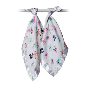 Lulujo - Muslin Security Comforter - Butterfly 2 Pack