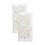 Lulujo - Muslin Security Comforter Blanket - Jungle Safari 2 Pack