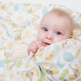 Lulujo - Large Muslin Swaddle - Jungle