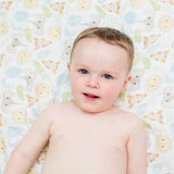 Lulujo - Large Muslin Swaddle - Jungle