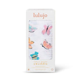 Lulujo - Large Muslin Swaddle - Butterfly