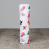 Lulujo - Large Muslin Swaddle - Butterfly