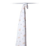 Lulujo - Large Muslin Swaddle - Little Fawn