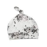 Lulujo - Bamboo Hat and Swaddle - Black Floral