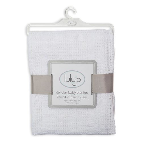 Lulujo - Cellular Blankets - White