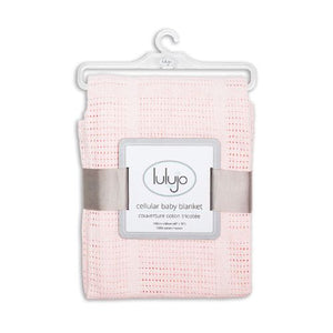 Lulujo - Cellular Blankets - Pink