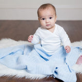 Lulujo - Cellular Blankets - Blue