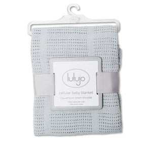 Lulujo - Cellular Blankets - Grey